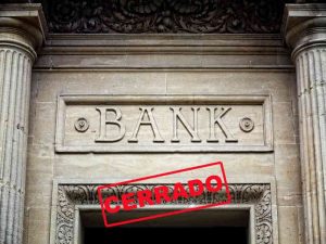 Cierre de sucursales bancarias
